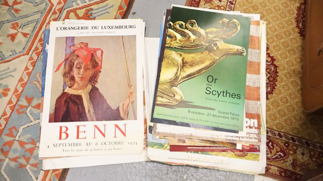 Lot d’affiches d’expositions