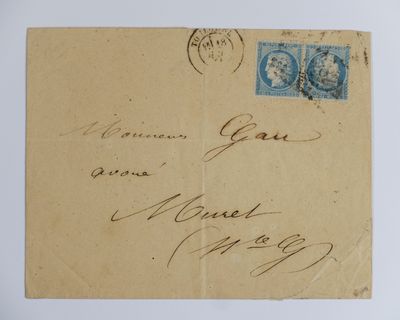 TIMBRE-POSTE - FRANCE – S/L- 37 C tete beche, timbres TB, le…