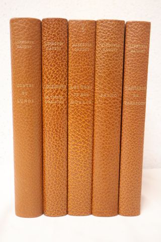 DAUDET Alphonse : Œuvres. Paris, Edition de l’Odéon, 5 volumes in...