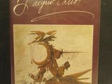 une image représentant un livre sur lequel figure l'illustration d'un homme à cheval