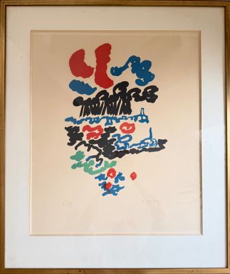 une image d'une image d'une peinture sur un mur