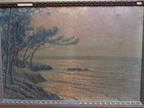 a picture of a painting hanging on a wall