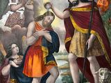 an image of a painting of a biblical scene with jesus and other people