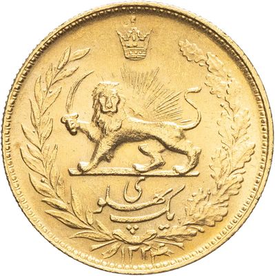 une image représentant une pièce d'or sur laquelle est représenté un chien