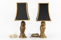 Loevsky & Loevsky, Deknudt, paire de lampes de table ornées … (photo 5)