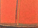 an image of a painting of a red square with a black border