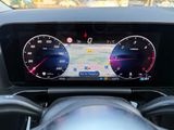 a car dashboard with a speedometer and a map on it