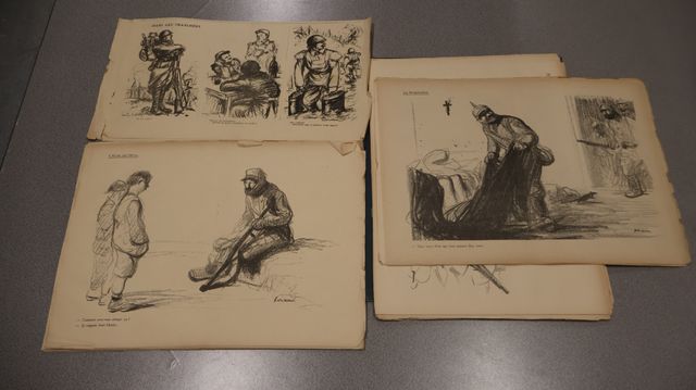 Coupures de journaux « l’opinion » 1915