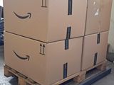 boxes on a pallet with arrows on them
