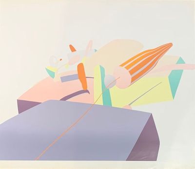 Hervé TELEMAQUE (1937-2022) Composition