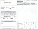 a close up of a sheet of paper with information on it