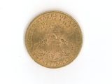 an image of a gold coin on a white surface