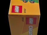 a box that has a lego peacock on it