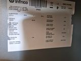 a picture of a picture of a receipt on a refrigerator