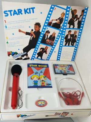 JOUETS PIPO (France, 1983) coffret STAR KIT contenant un mic…