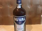 a bottle of alcohol that is sitting on a table