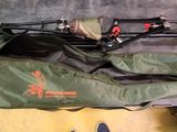 a bag with a pair of shoes and a pair of shoes in it