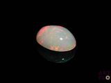 an oplite is shown in the dark with a black background