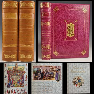 Plusieurs livres sont présentés dans un collage mêlant différents styles et couleurs