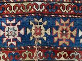several oriental rugs are stacked on top of each other