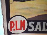 a poster with a picture of a man riding a motorcycle