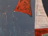 an image of a painting of a man with a hat on his head