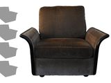 un fauteuil inclinable avec un siège inclinable, un fauteuil inclinable avec un siège inclinable et un fauteuil inclinable avec un siège inclinable