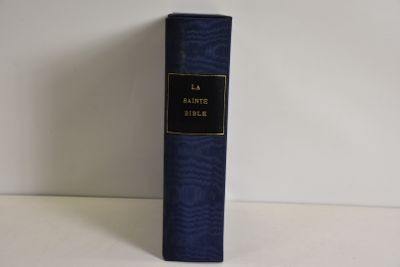 La Sainte BIBLE du Chanoine CRAMPON, André SAURET, 1981.
