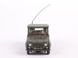 a small toy car with a radio on top of it