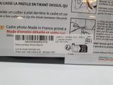 a label on the back of a box with a picture of a bird