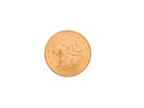 an image of a gold coin on a white background