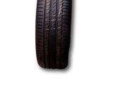 a close up of a tire on a white background
