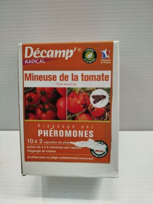 DÉCAMP' RADICAL - Phéromones Mineuse de la Tomate - Tuta abs…