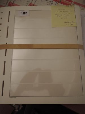 Materiel - Lot DE 77 Pages Pour Timbres Poste Leuchtur…