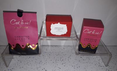 Christian Lacroix 3 miniatures edp
