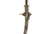 an image of a knife that is hanging on a wall