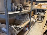 a room with a lot of boxes and boxes on the shelves