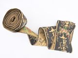 a rolled up roll of fabric next to a rolled up roll of fabric