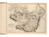 une vieille carte de l'île de Saint-Jean au milieu d'un livre