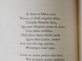 an open book with a poem written in it