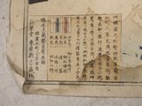 a piece of old paper with asian writing on it
