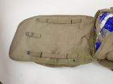 a bag with some items inside of it on a table