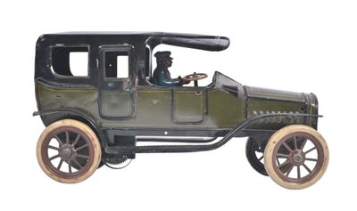 a toy car that is sitting on a white surface