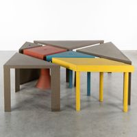 Massimo Morozzi (1941–2014) « Tangram », table modulaire, po… (photo 4)