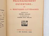 an open book with a picture of a woman on it