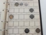 a book with a bunch of coins on it