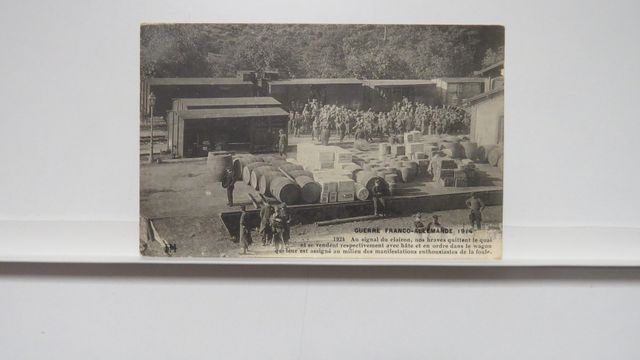 GFA : PM 1924. (Aubusson). « Au signal du clairon… » Infime défau...