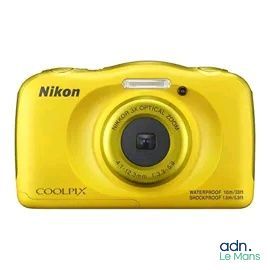 Appareil photo NIKON Coolpix S33 - Jaune - Retour SAV vendu …