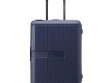 une image représentant une valise munie d'une poignée et de roulettes