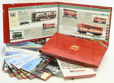 Ensemble de catalogues sur les marques LGB, Piko, Preiser. - Photo 1